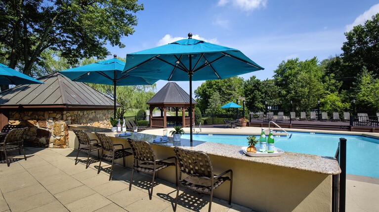 Swimming Pool Lounge Area