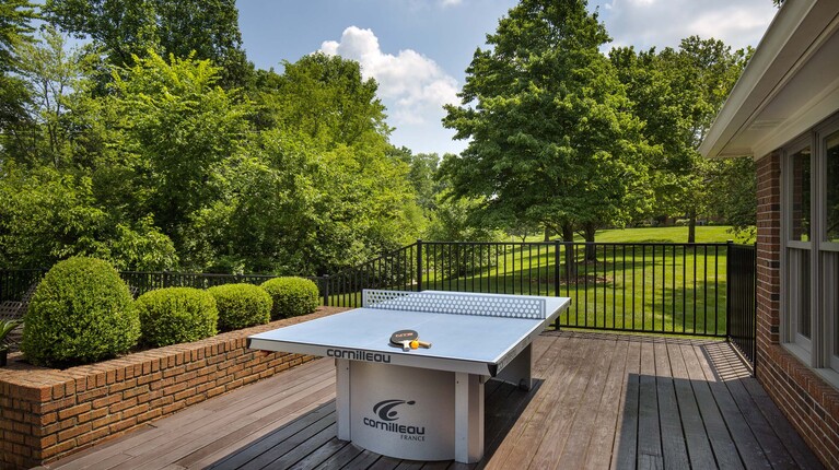 Outdoor Ping Pong Table