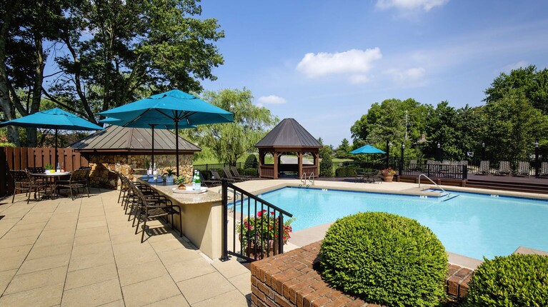 Resort-Inspired Pool with Expansive Sundeck