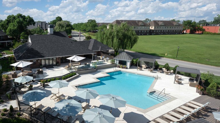 Resort-Inspired Pool with Expansive Sundeck